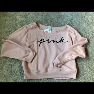 PINK VS sweatshirt NWT NONSMOKING home
